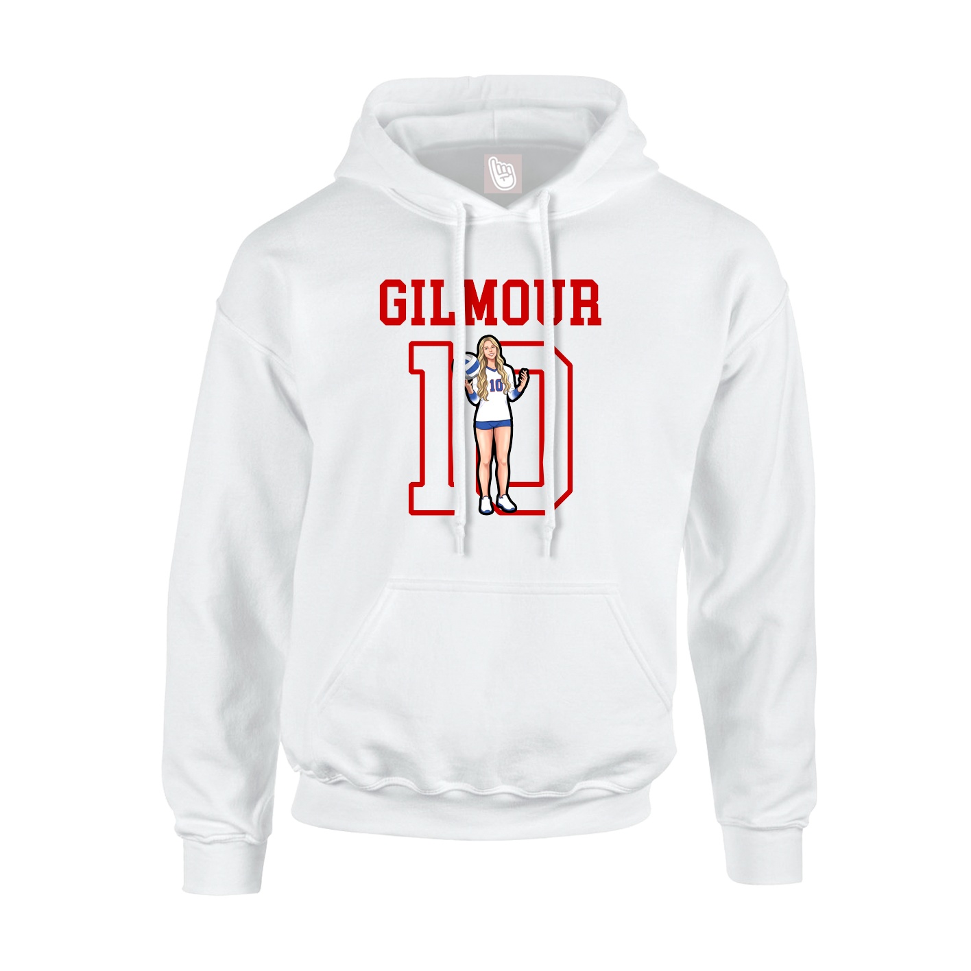 Youth Hoodie — Shirsey in White