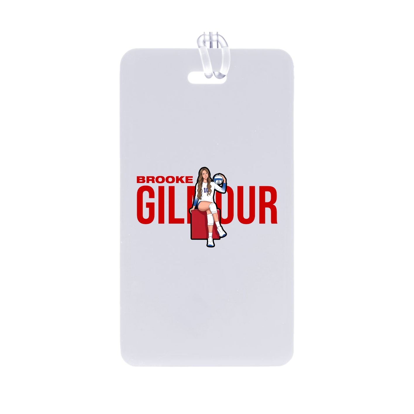 Bag Tag — Player Name in Classic