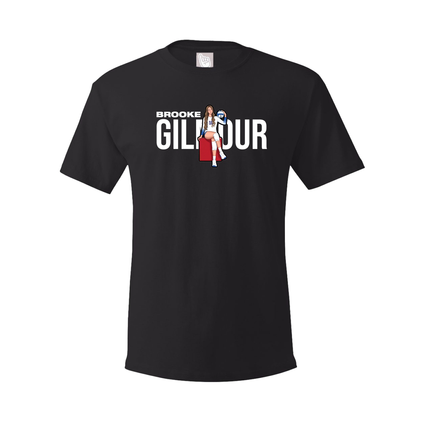 Tee — Player Name in Black