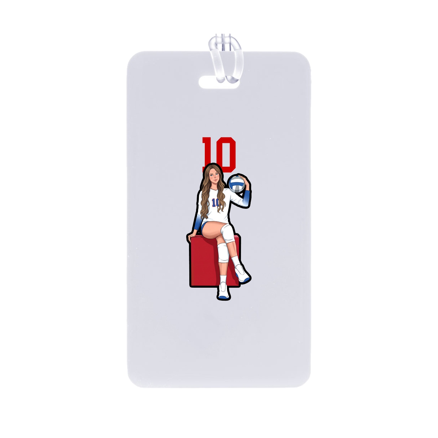 Bag Tag — Number Top in Classic