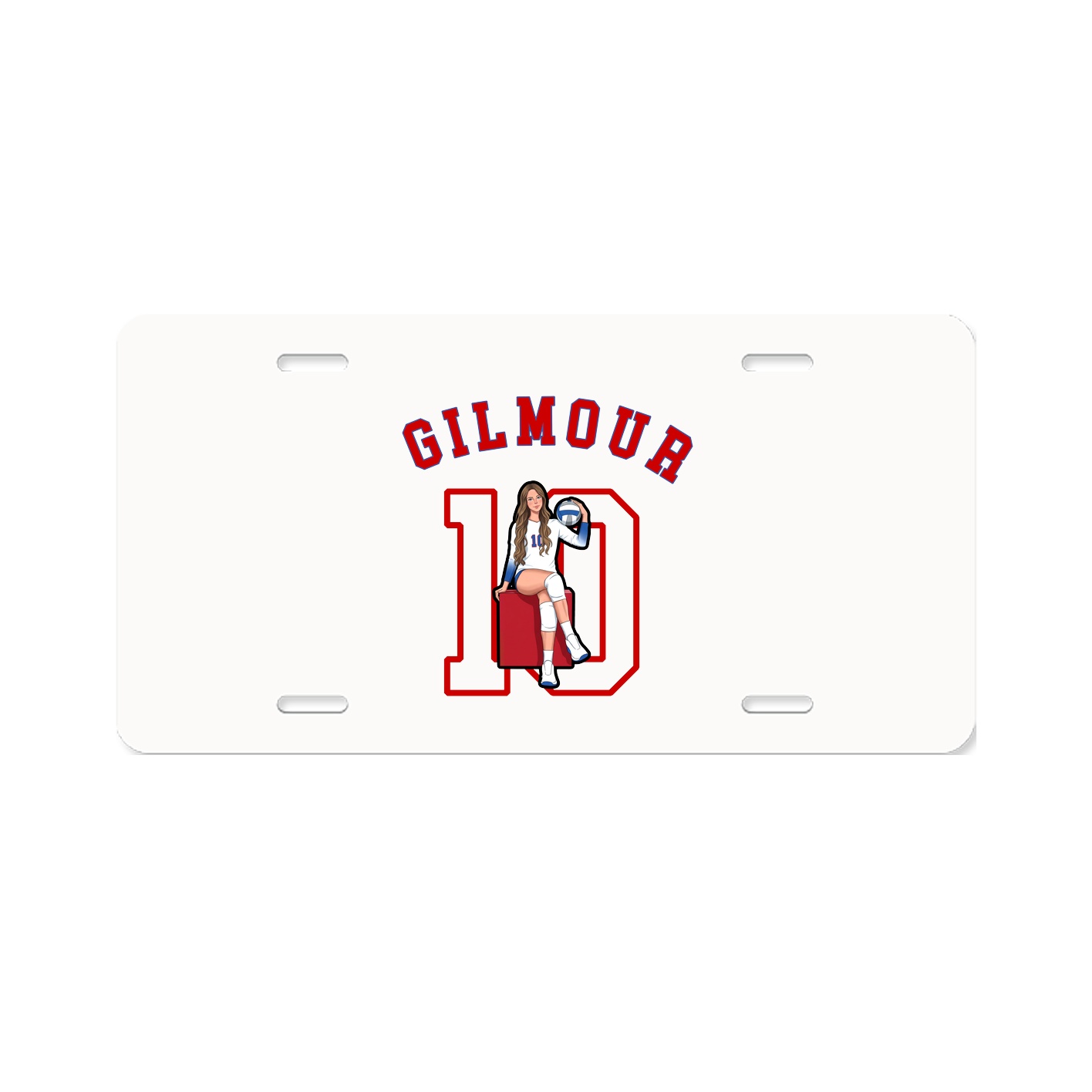 License Plate — Shirsey Arch in Classic
