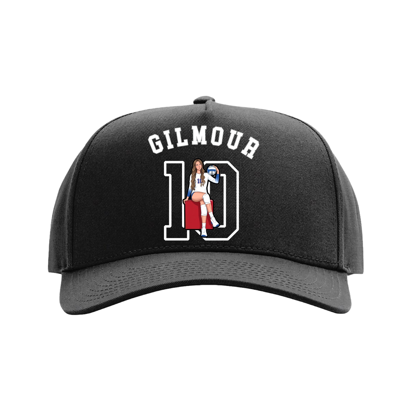 Full Fabric Five-Panel Champ Cap