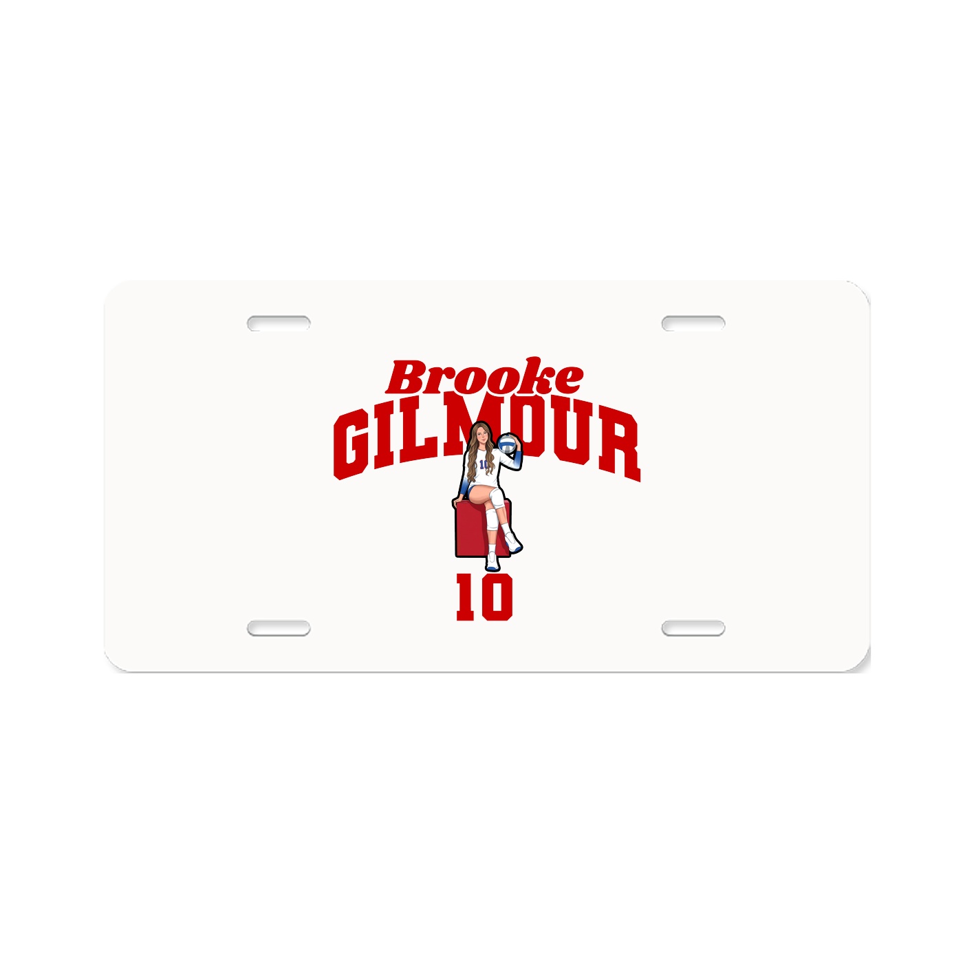 License Plate — Signature Arch in Classic