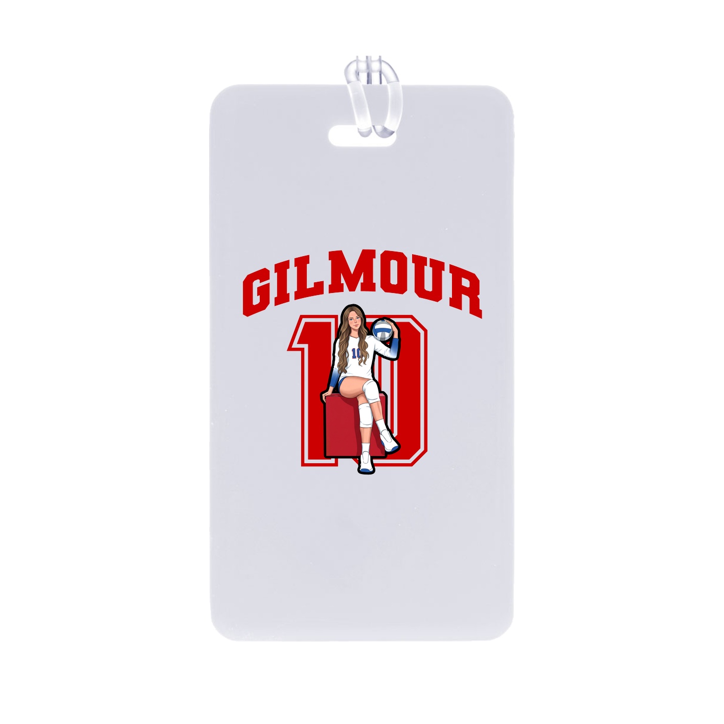 Bag Tag — Number in Classic