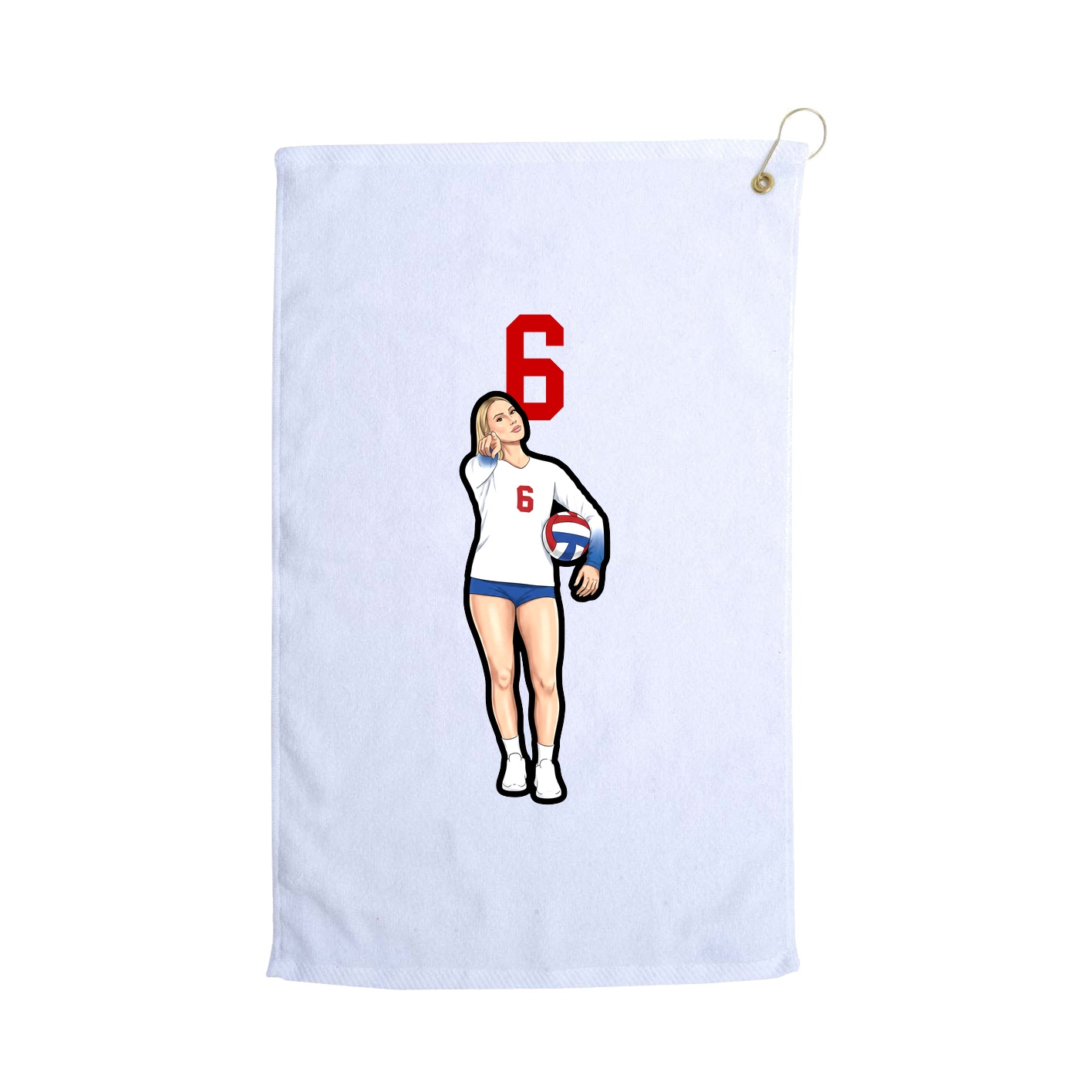 Terry Velour Golf Towel