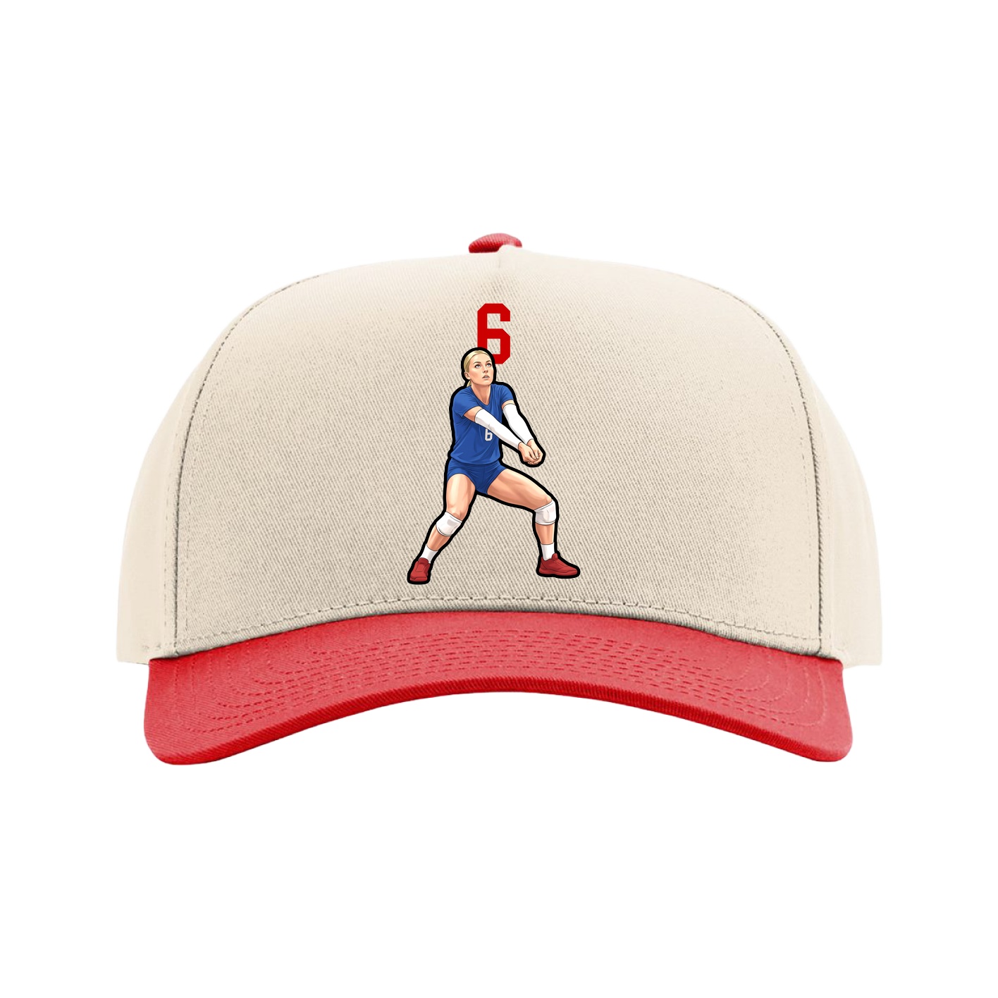 Full Fabric Five-Panel Champ Cap