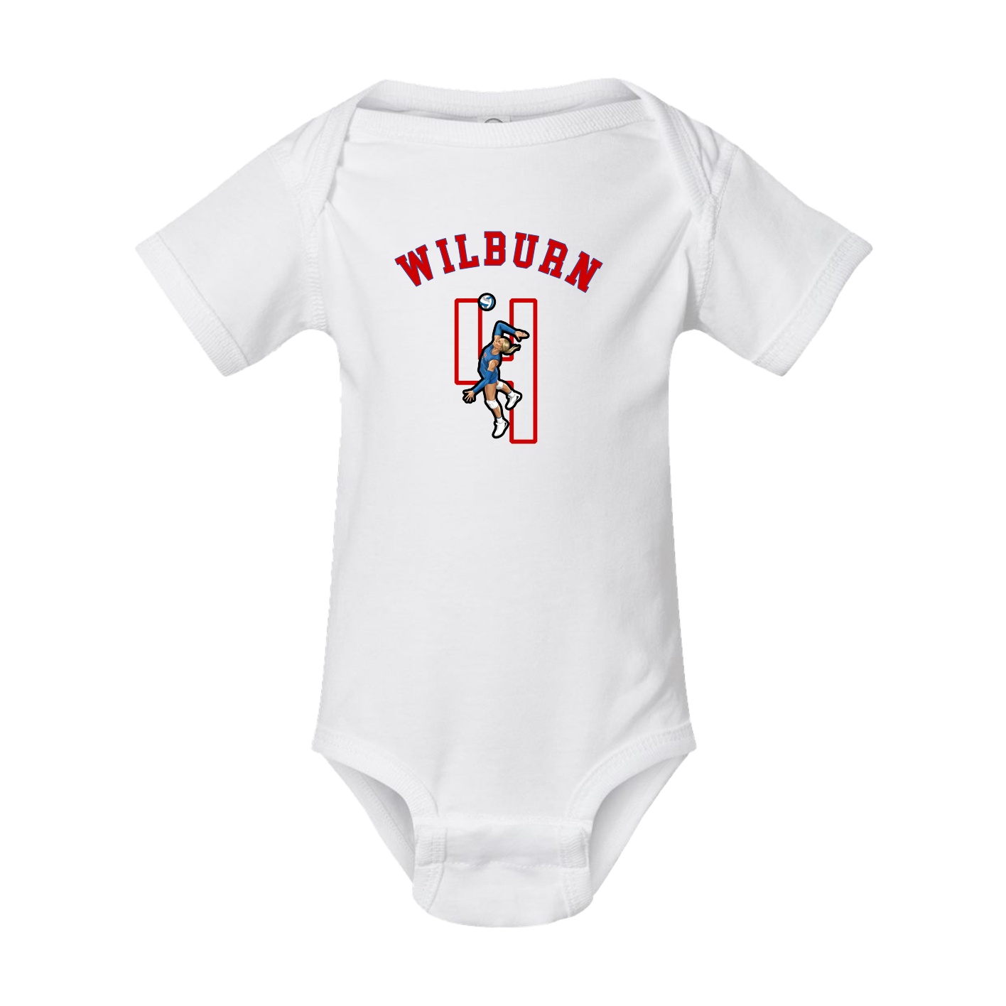 Baby Onesie — Shirsey Arch in White