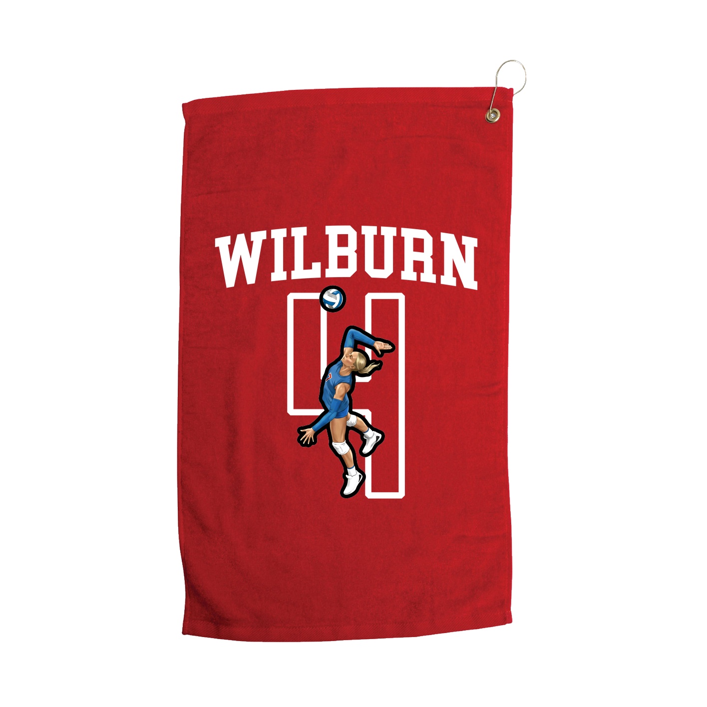 Golf Towel — Shirsey in Red