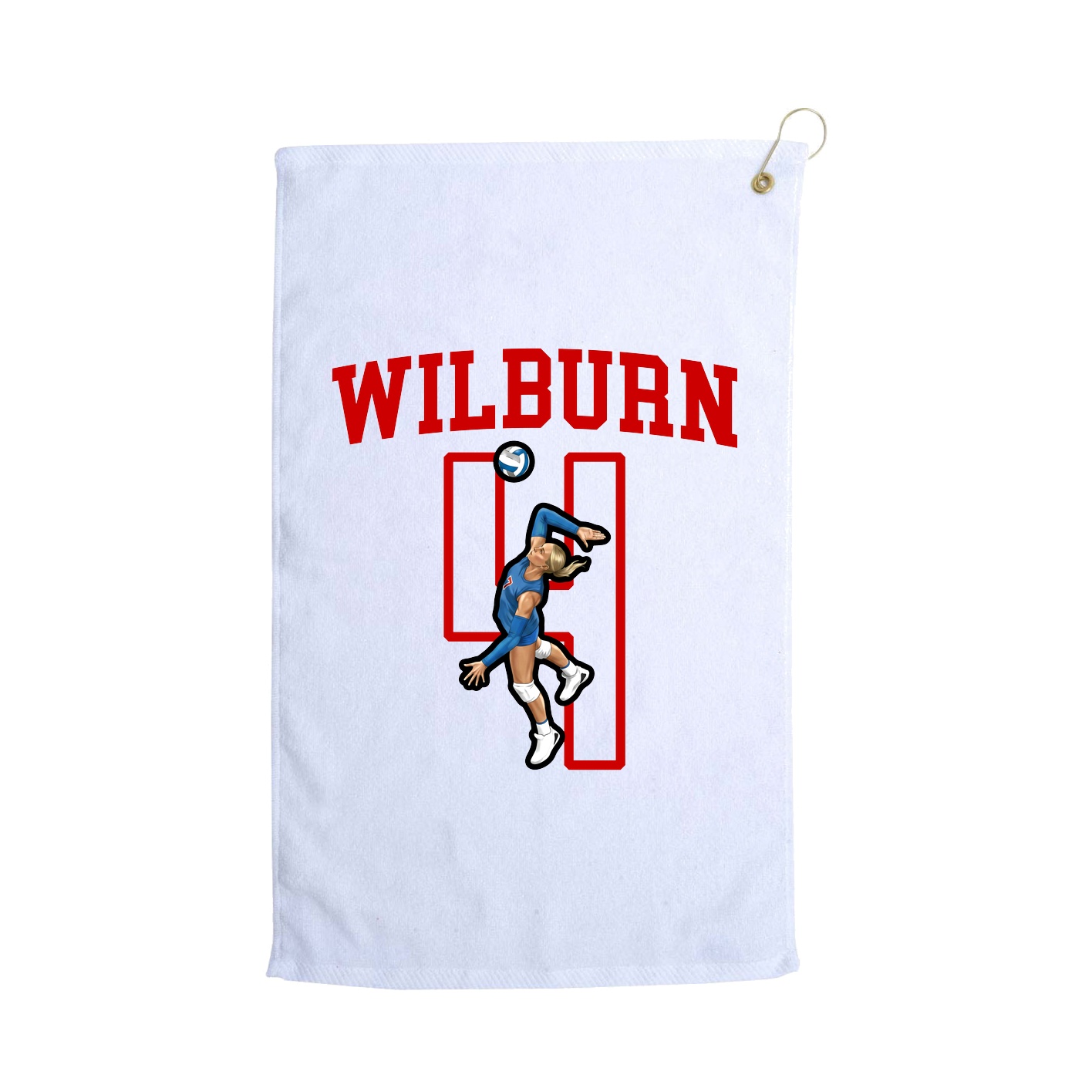 Golf Towel — Shirsey in White