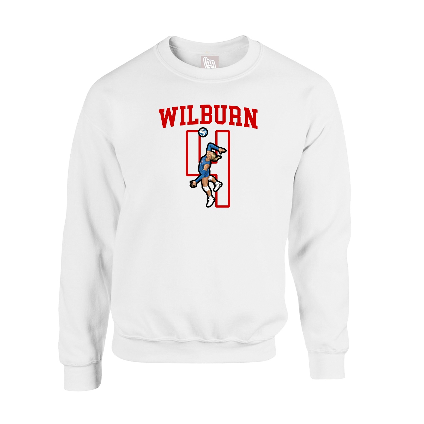 Fleece Crew — Shirsey in White