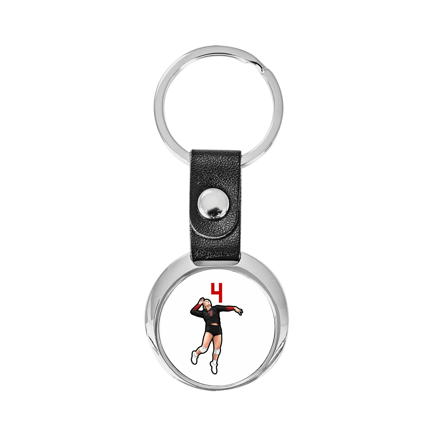 Key Chain — Number Top in Classic
