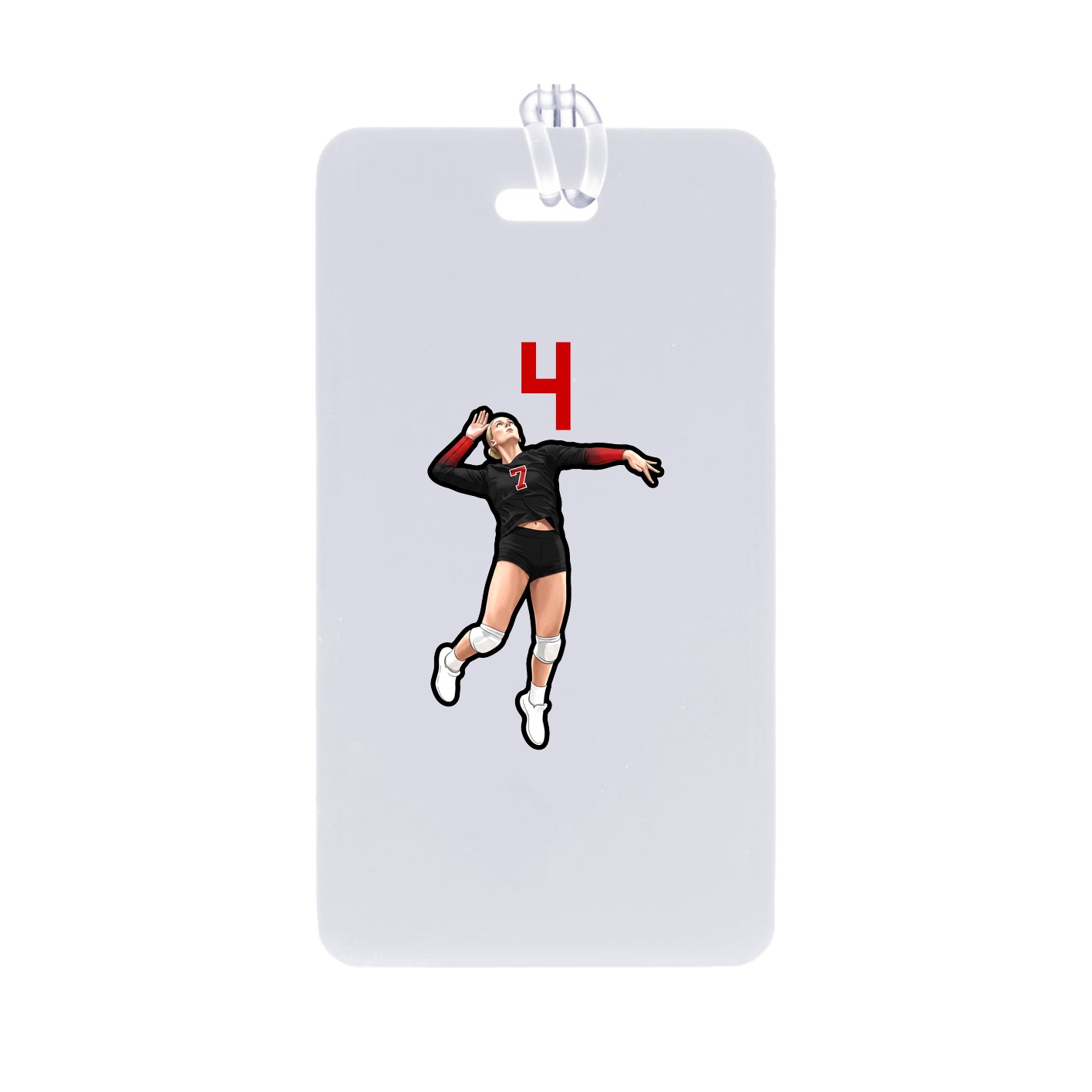 Bag Tag — Number Top in Classic