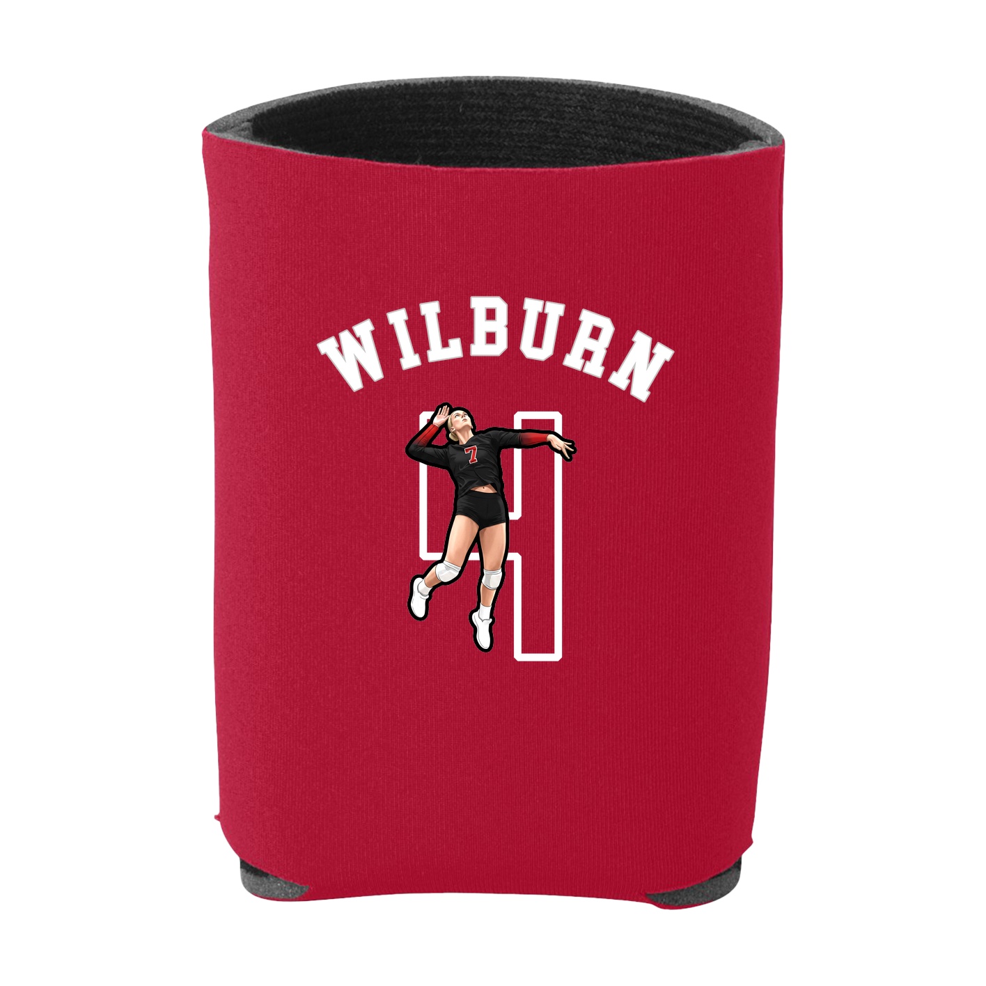 Can Holder — Shirsey Arch in Red