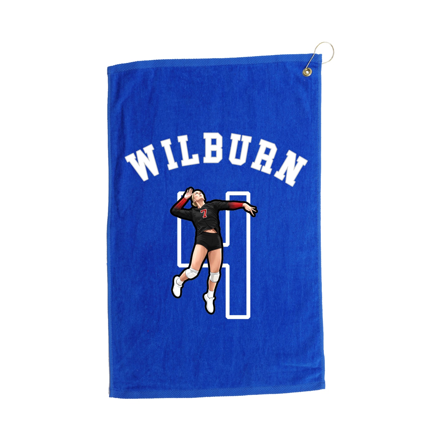 Golf Towel — Shirsey Arch in Royal