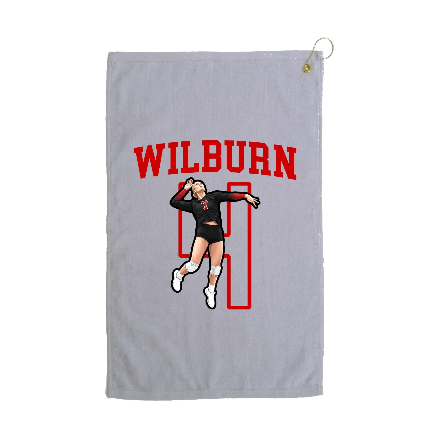 Golf Towel — Shirsey in Grey