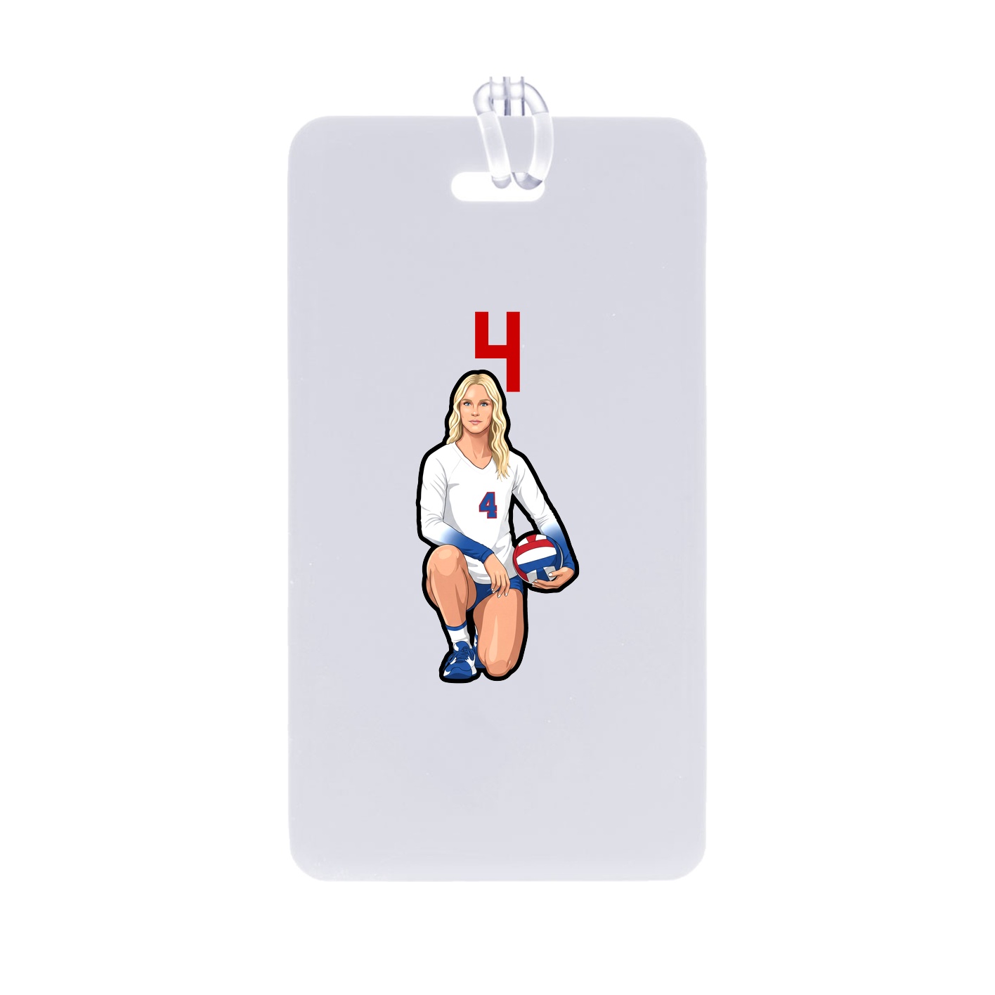 Bag Tag — Number Top in Classic