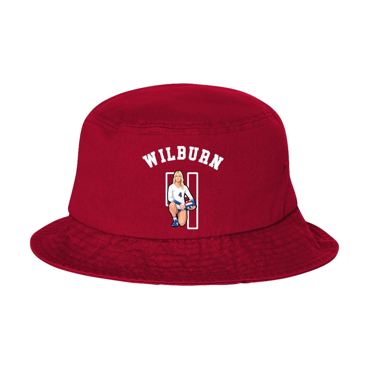 Bucket Cap — Shirsey Arch in Red