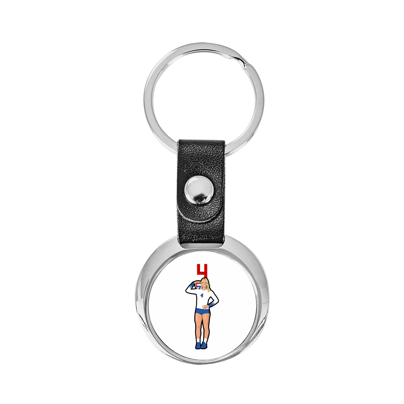 Key Chain — Number Top in Classic