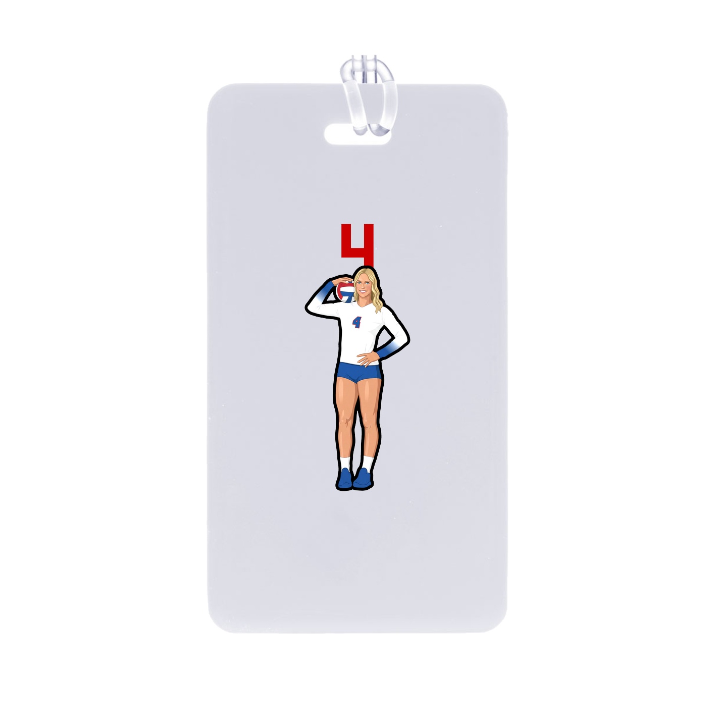 Bag Tag — Number Top in Classic