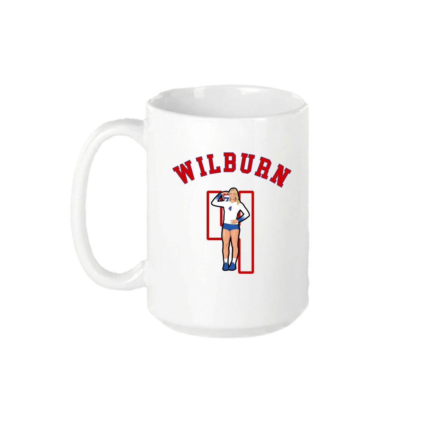 15oz Coffee Mug — Shirsey Arch in White