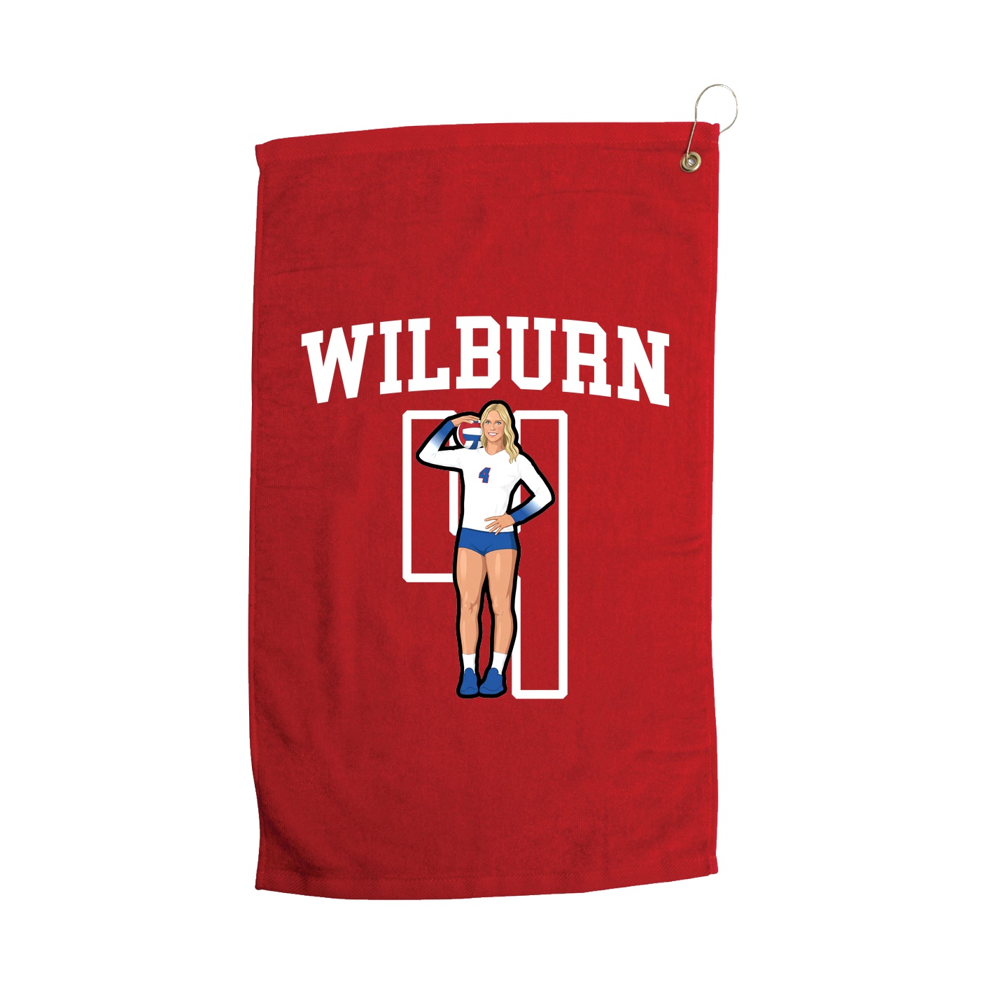Golf Towel — Shirsey in Red