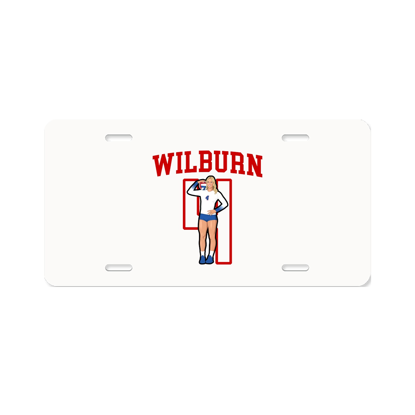 License Plate — Shirsey in Classic
