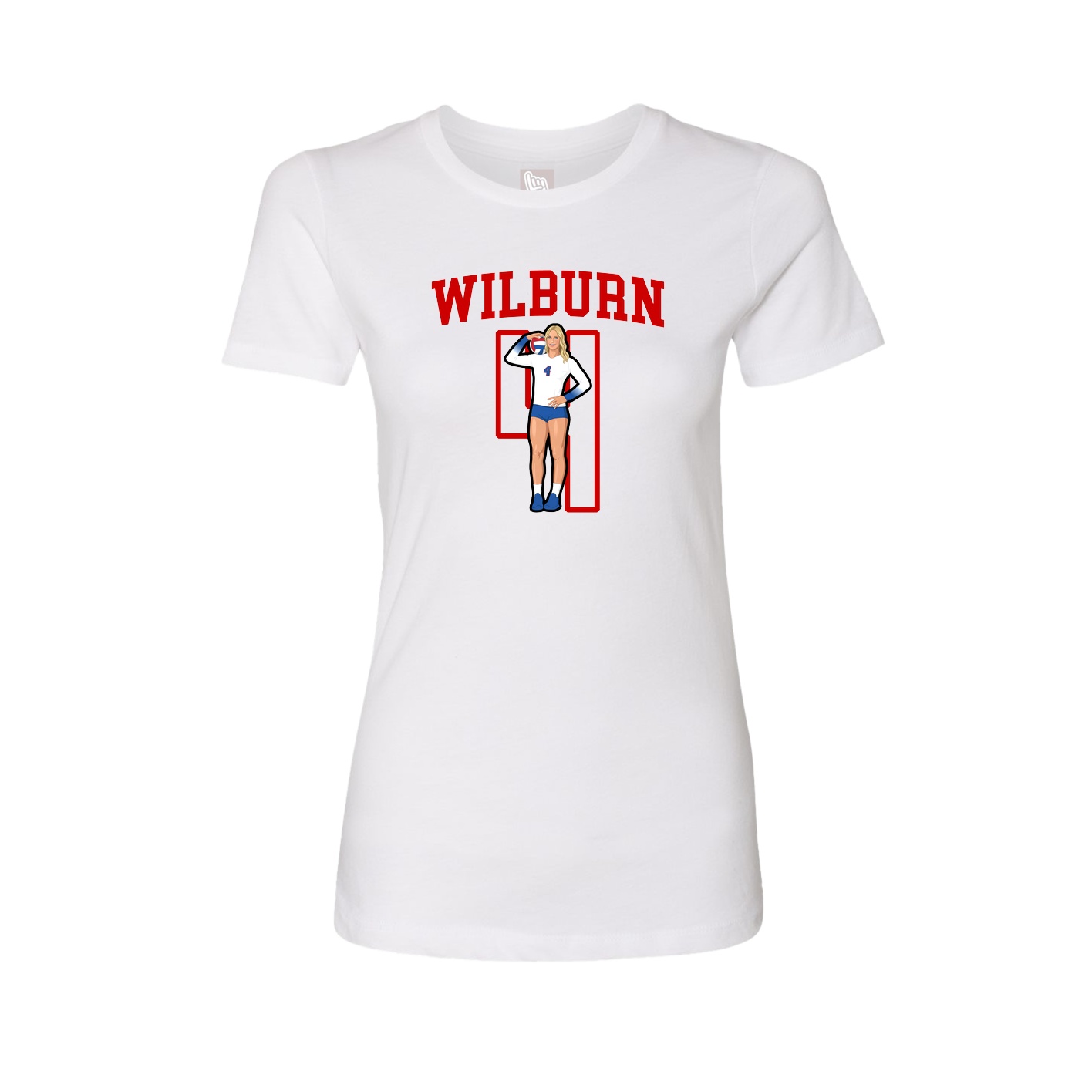 Fitted Women's Tee — Shirsey in White