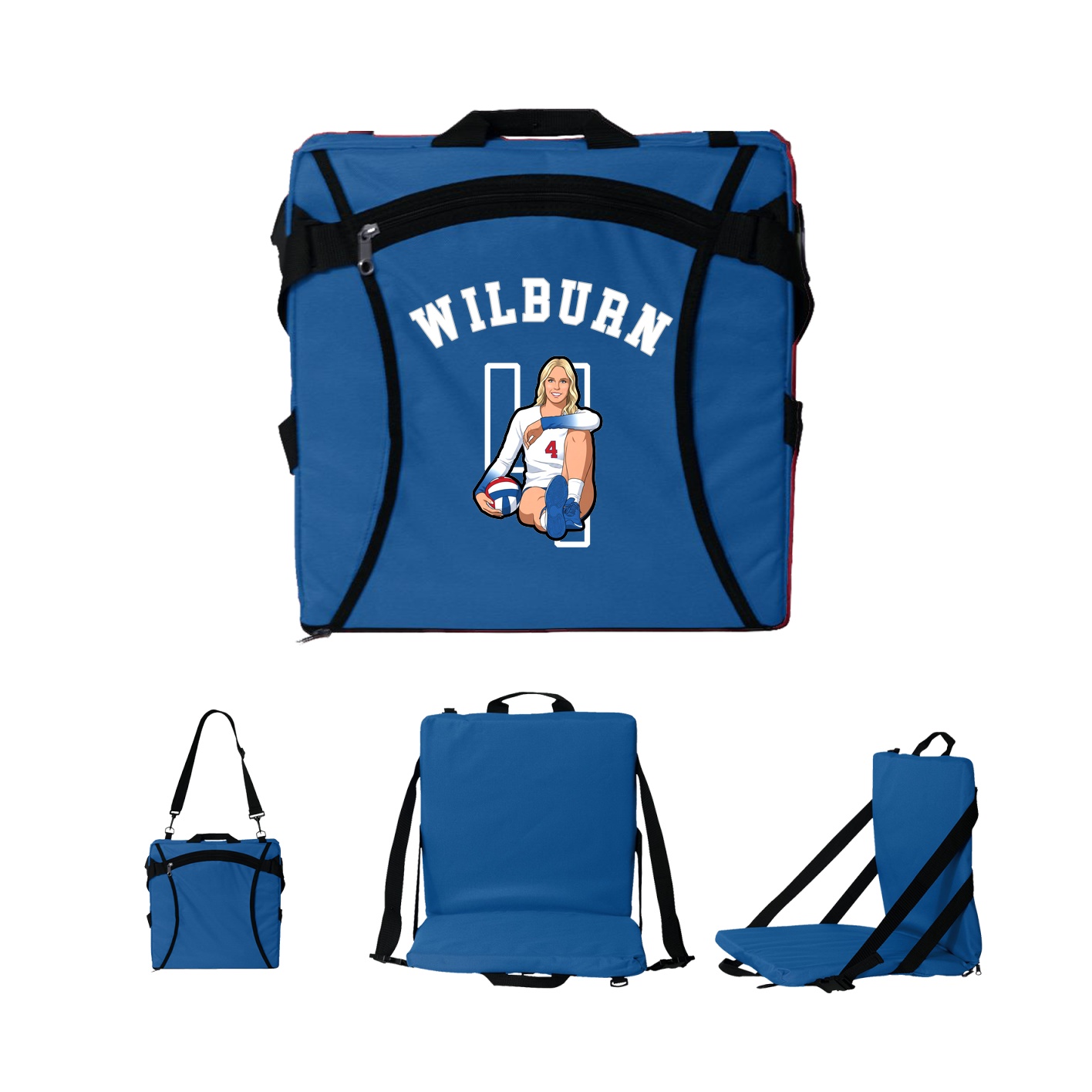 Folding Stadium Seat — Shirsey Arch in Royal