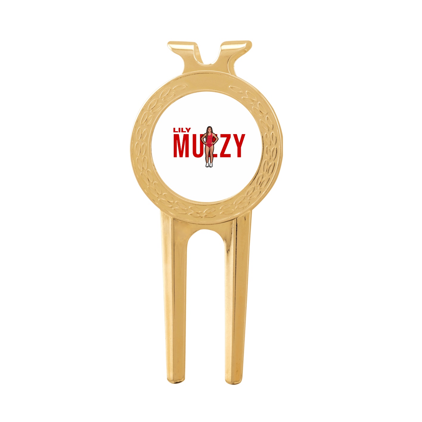 Divot Tool with Ball Marker — Player Name in Classic
