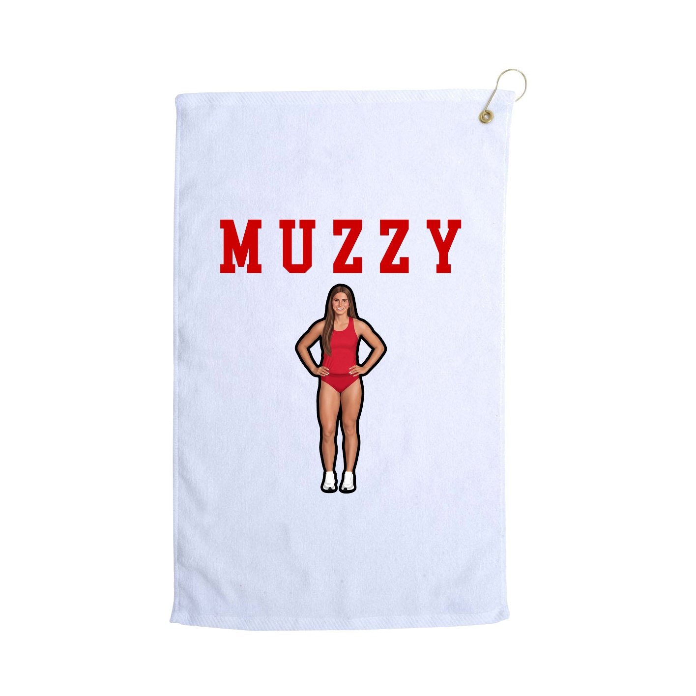 Golf Towel — Shirsey in White