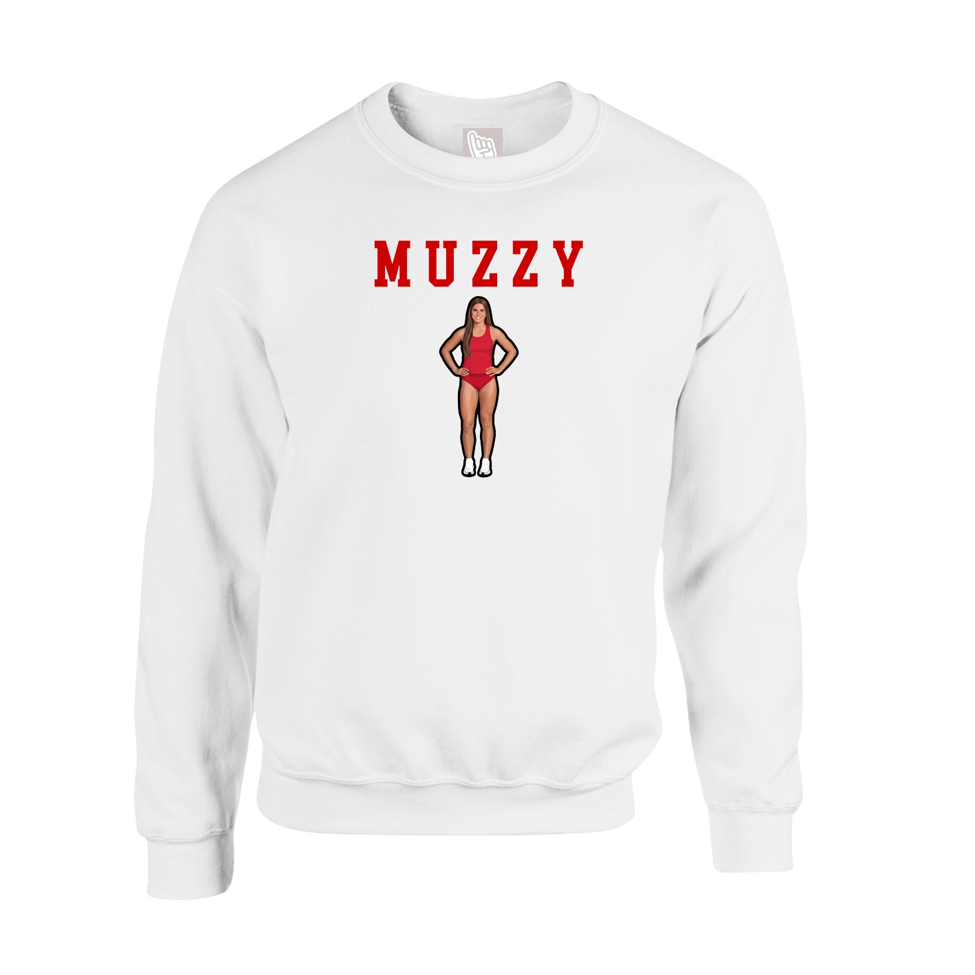 Fleece Crew — Shirsey in White