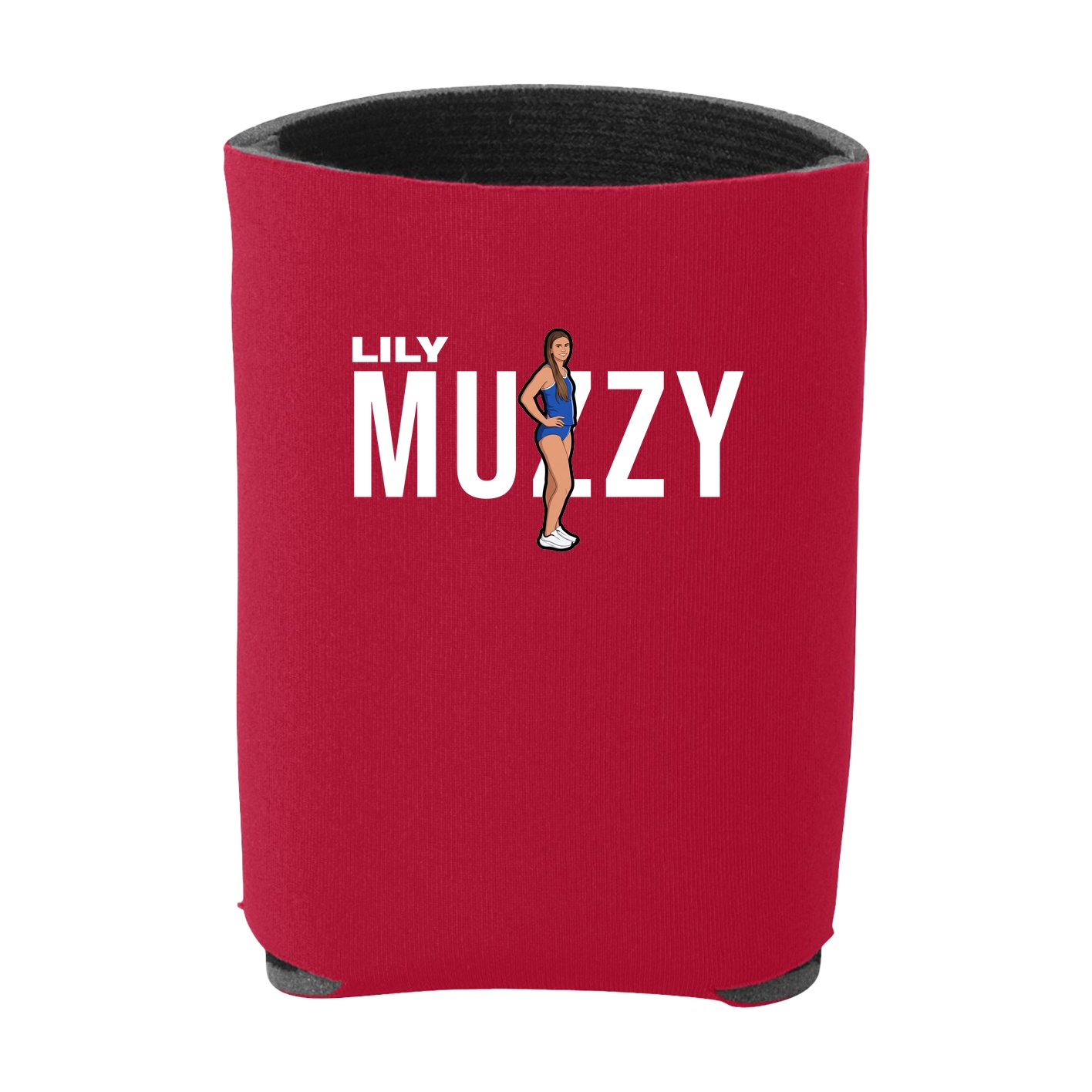 Can Holder — Player Name in Red
