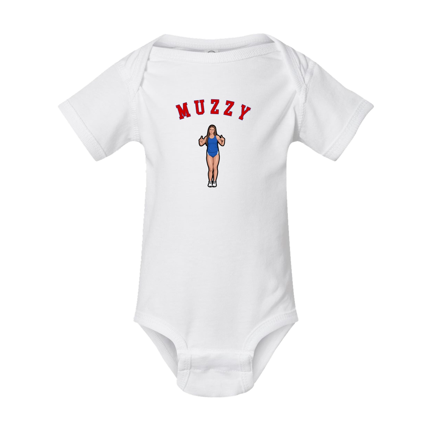 Baby Onesie — Shirsey Arch in White
