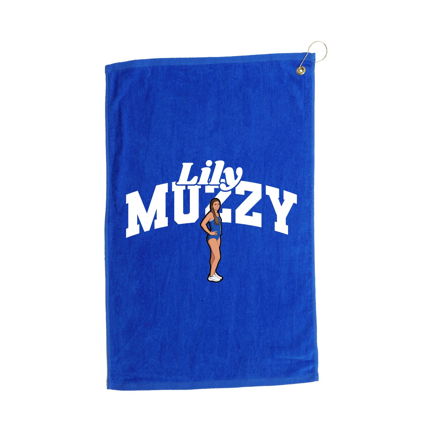 Golf Towel — Signature Arch in Royal