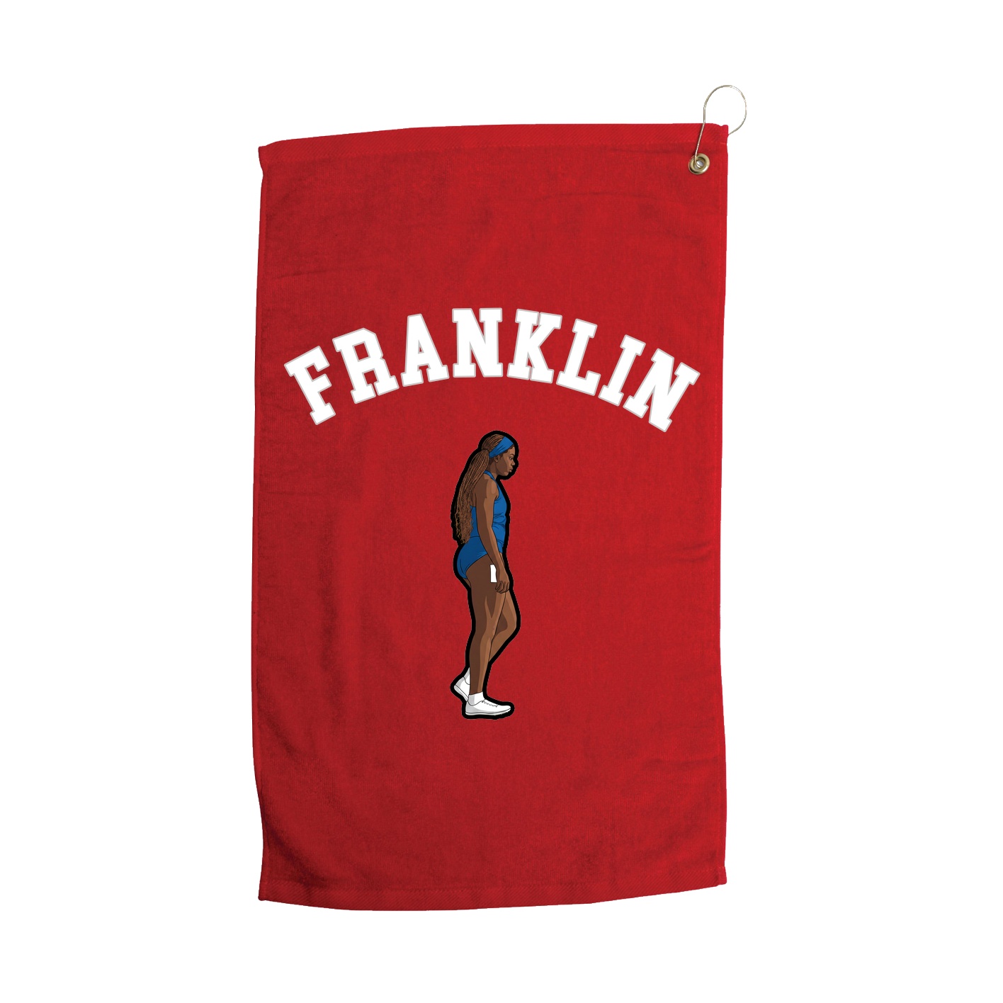 Golf Towel — Shirsey Arch in Red