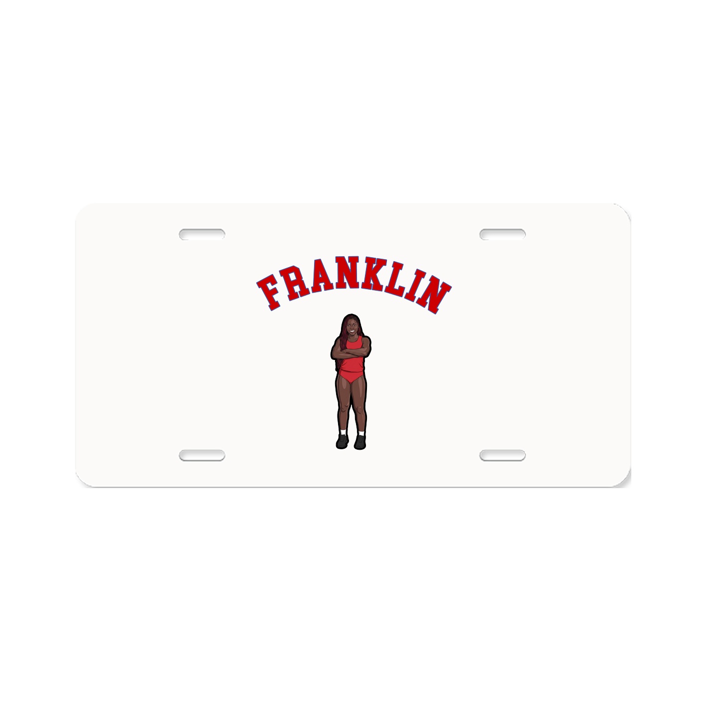 License Plate — Shirsey Arch in Classic