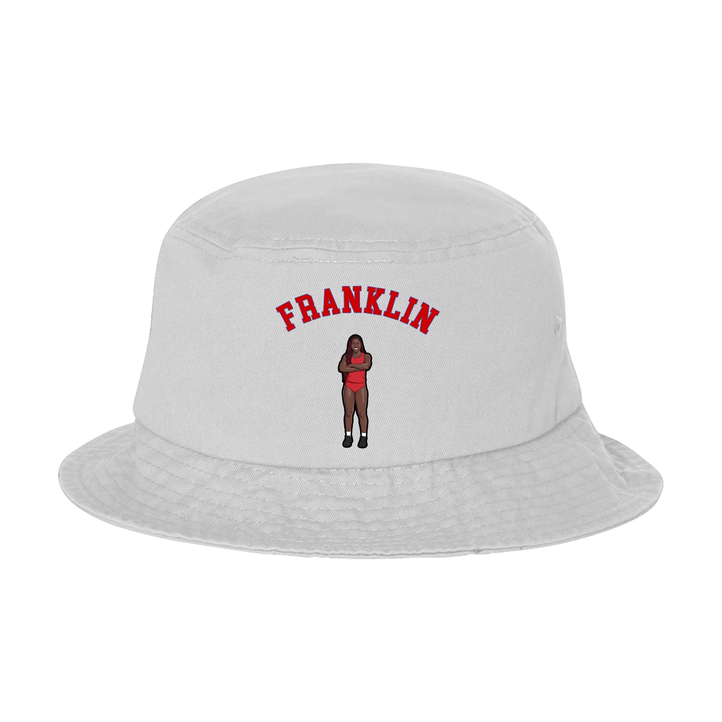 Bucket Cap — Shirsey Arch in White