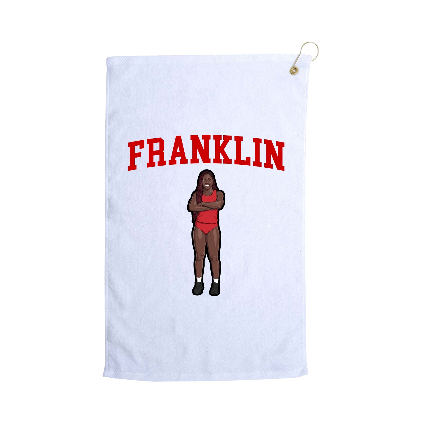 Golf Towel — Shirsey in White