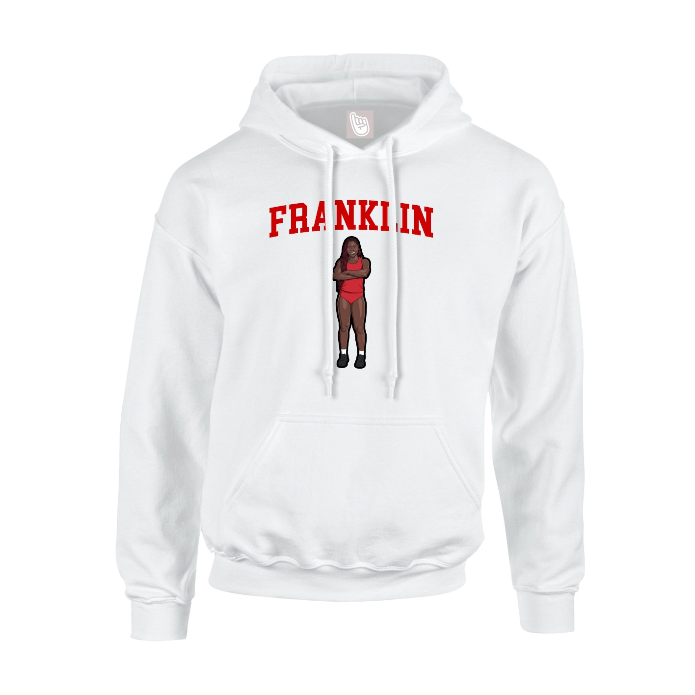 Hoodie — Shirsey in White