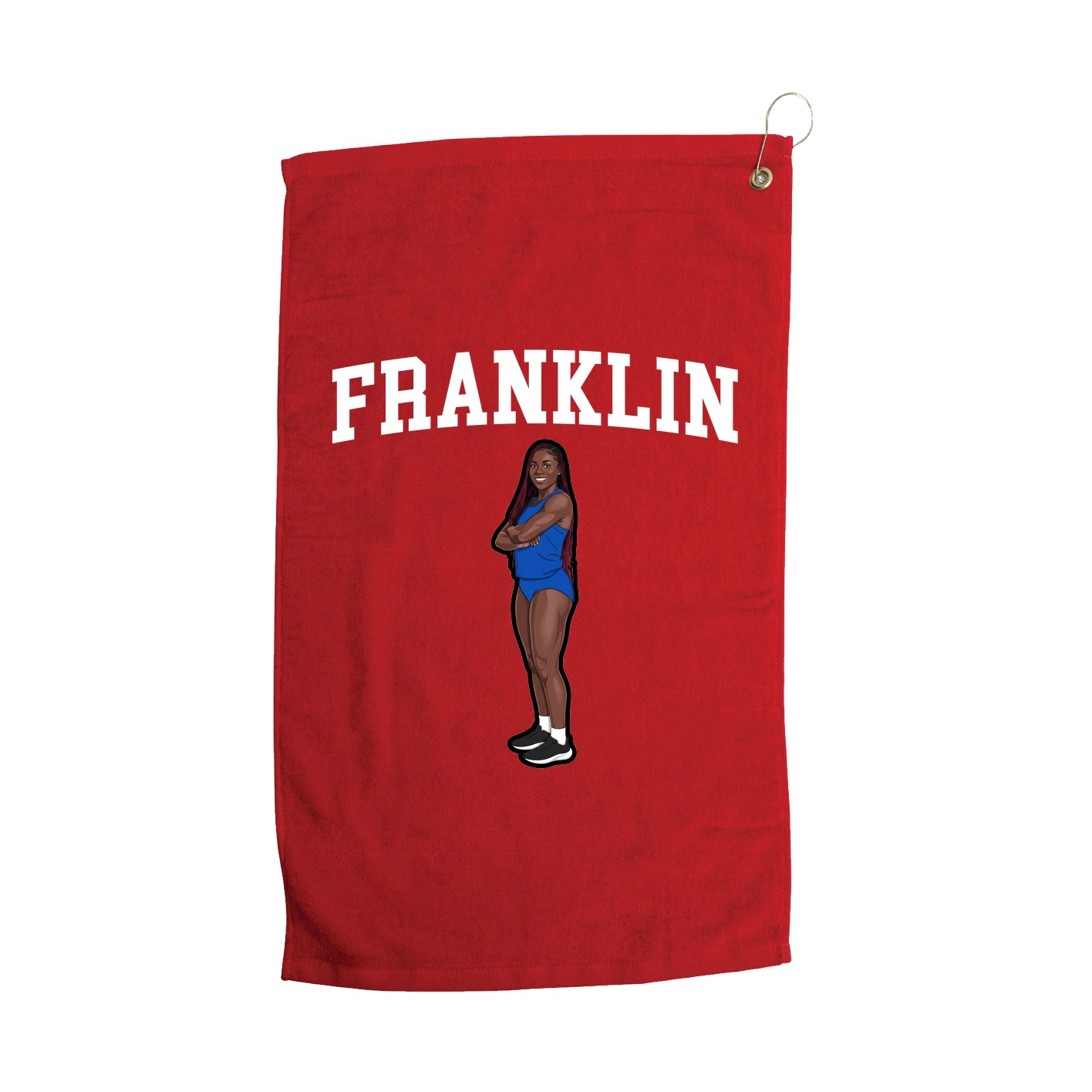 Golf Towel — Shirsey in Red