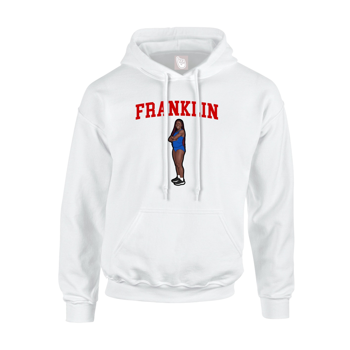 Hoodie — Shirsey in White