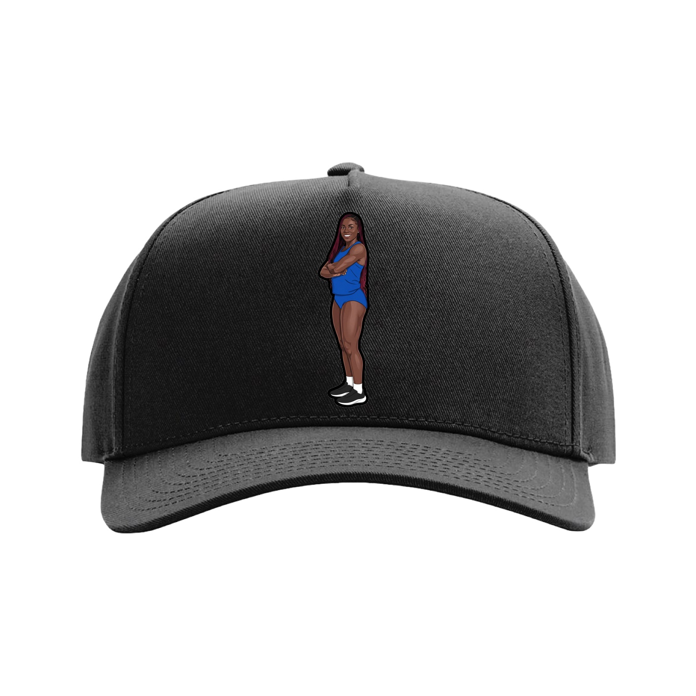 Full Fabric Five-Panel Champ Cap