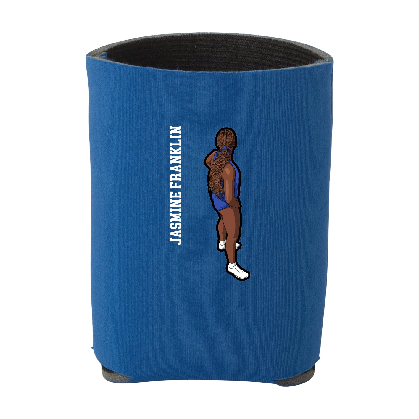 Can Holder — Name Vertical in Royal
