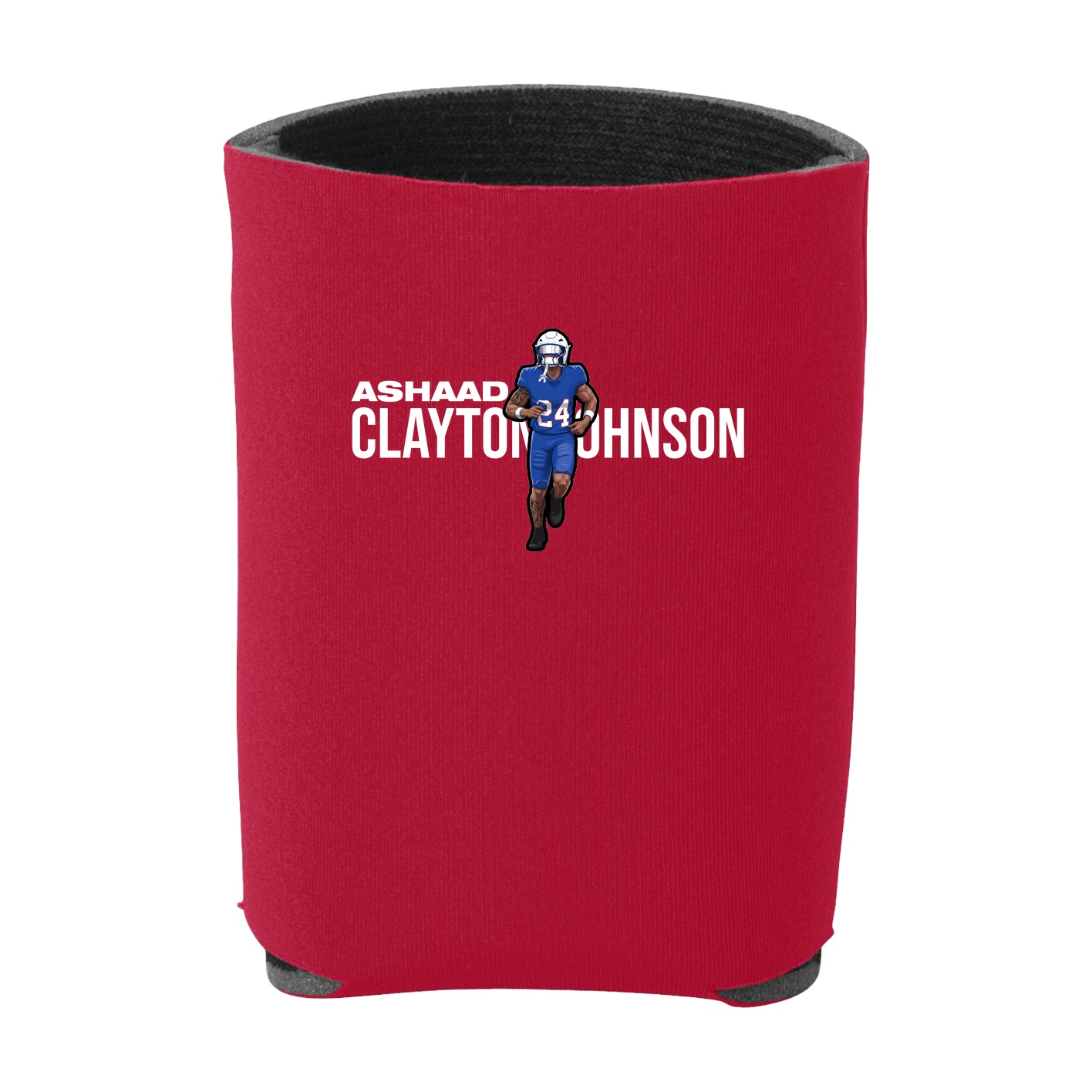 Can Holder — Player Name in Red