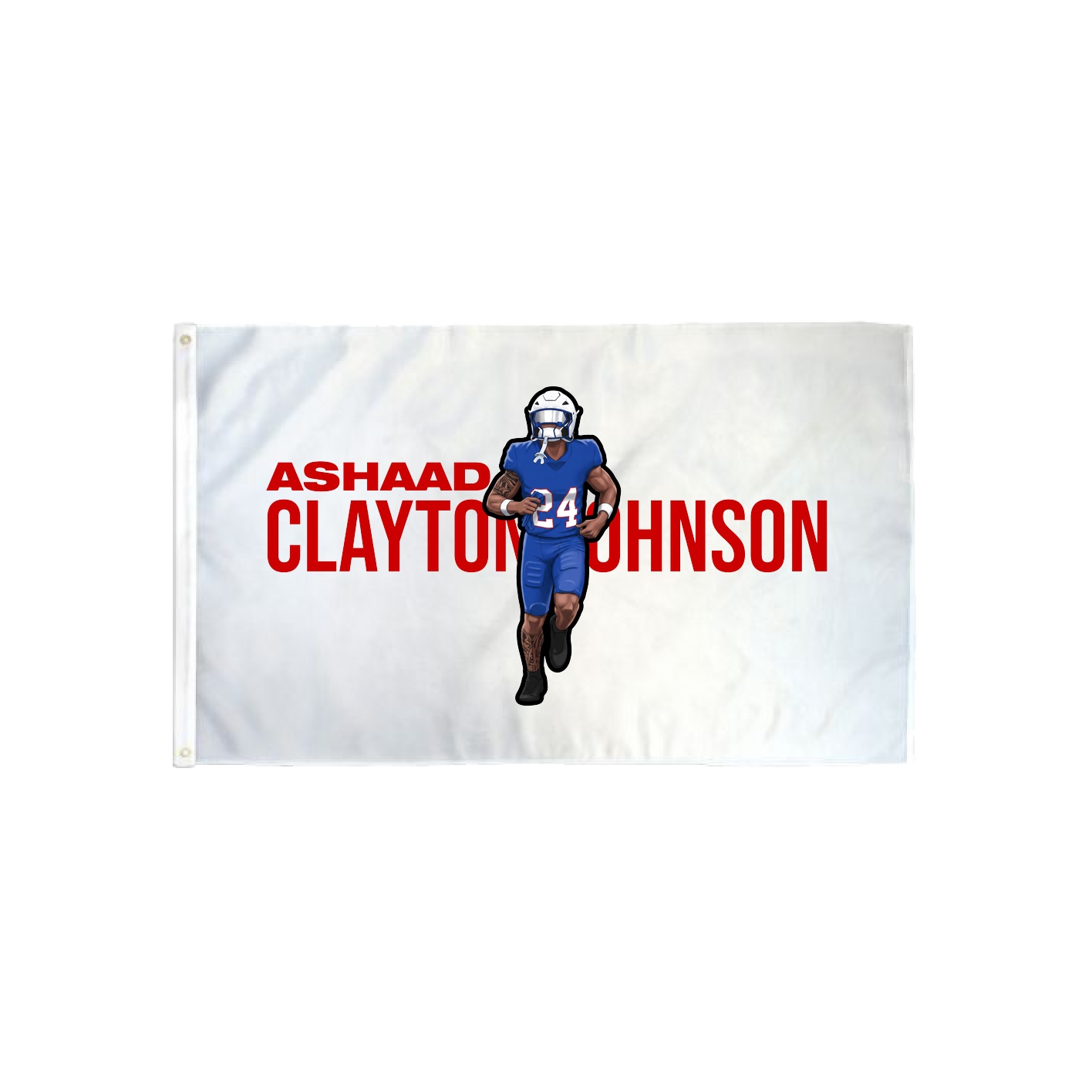 3x5 Flag — Player Name in Classic