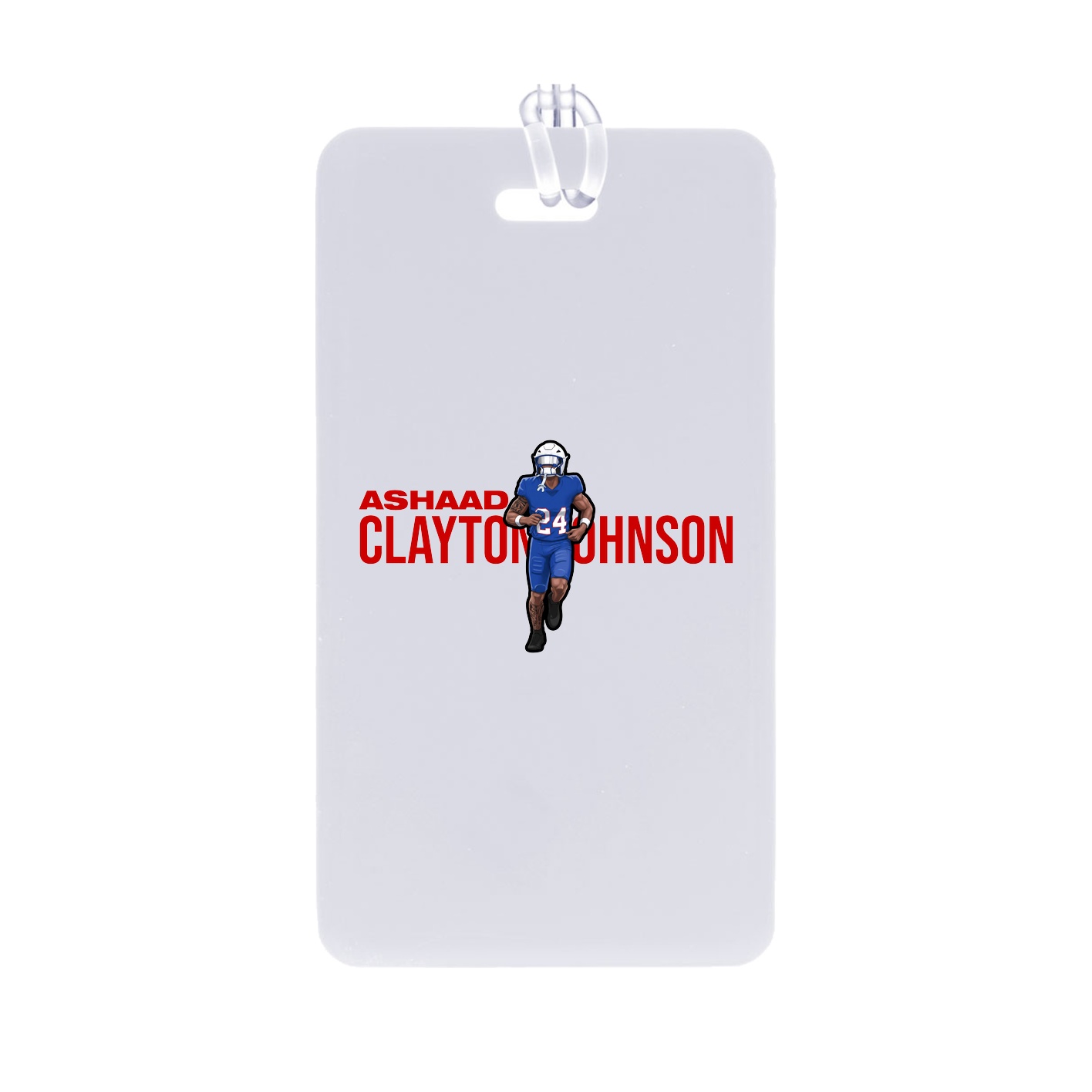 Bag Tag — Player Name in Classic