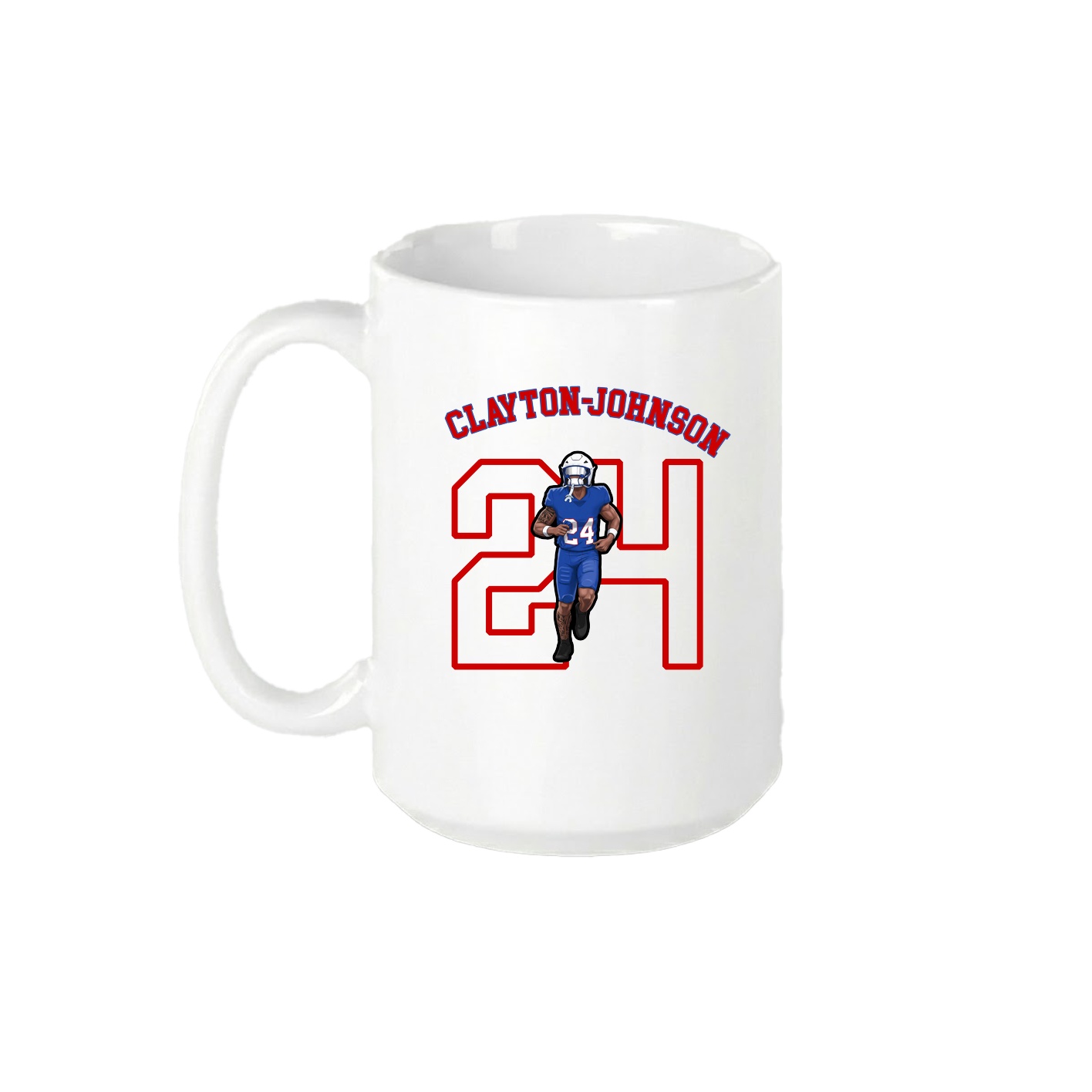 15oz Coffee Mug — Shirsey Arch in White