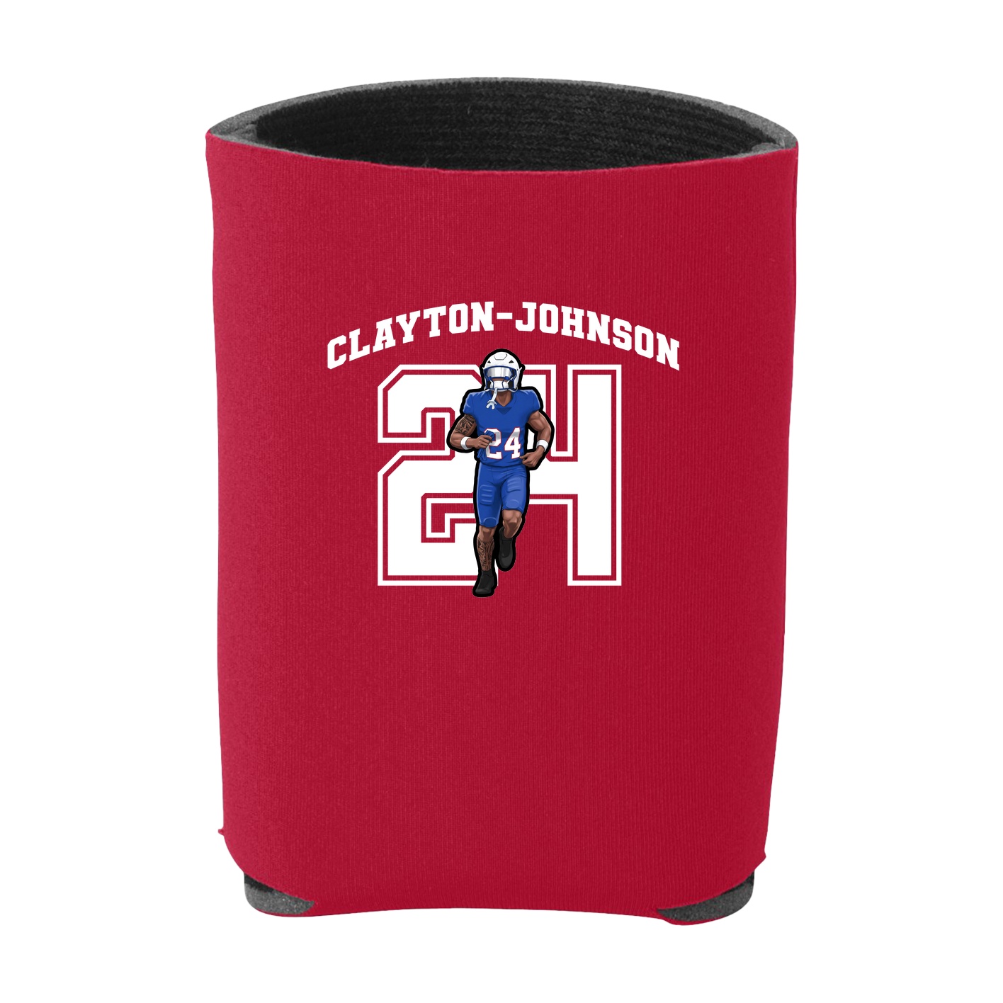 Can Holder — Number in Red