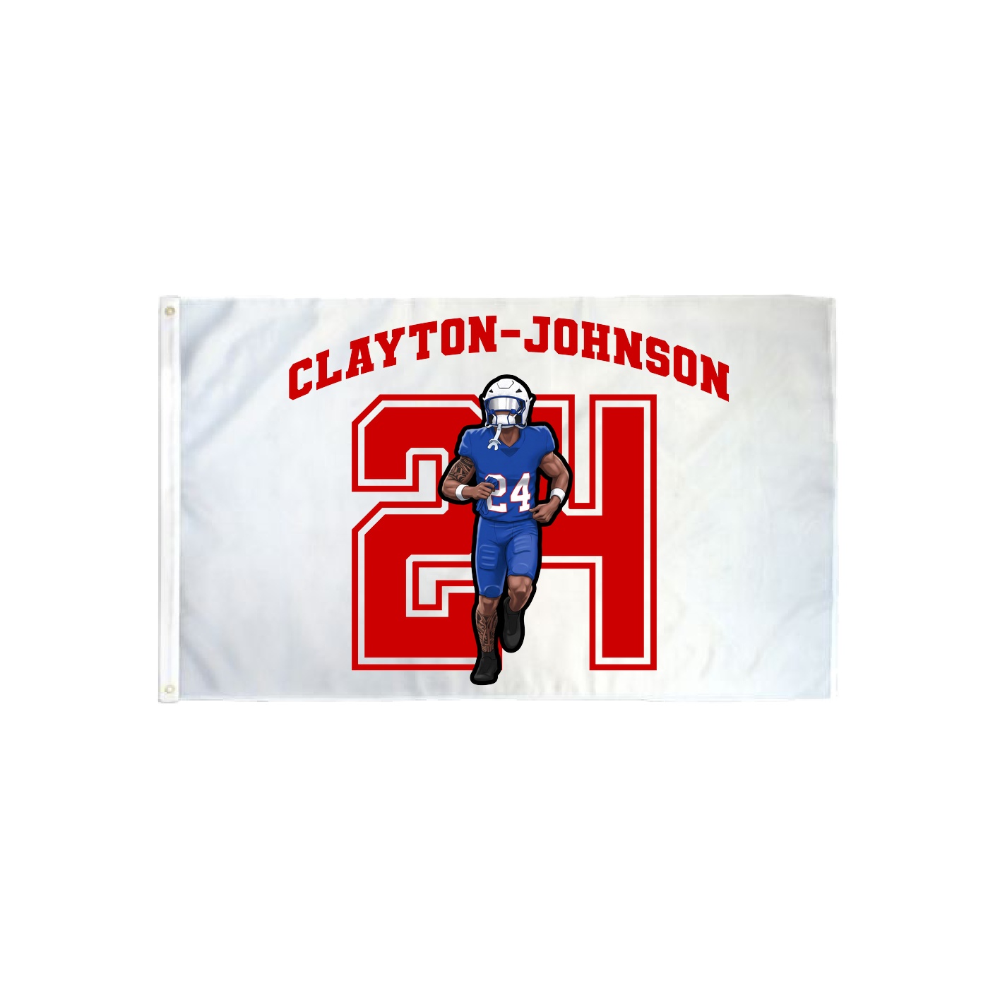 3x5 Flag — Number in Classic