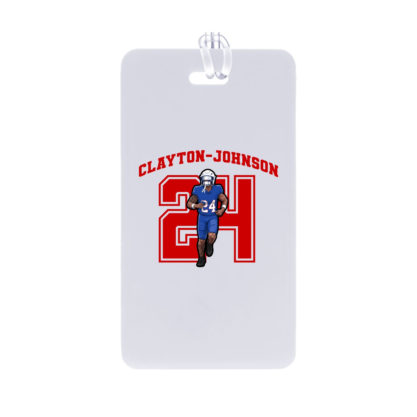 Bag Tag — Number in Classic